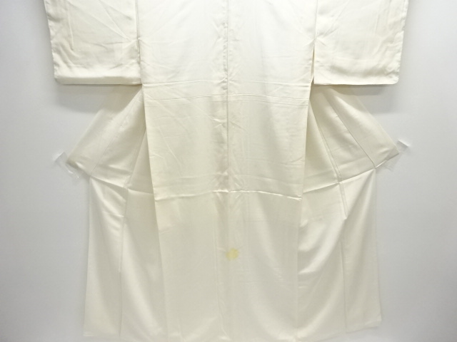 アンティーク　白錦紗中着